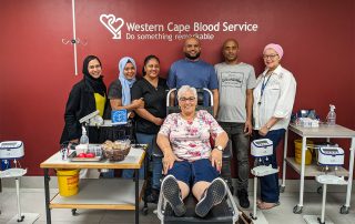 Rare blood donor