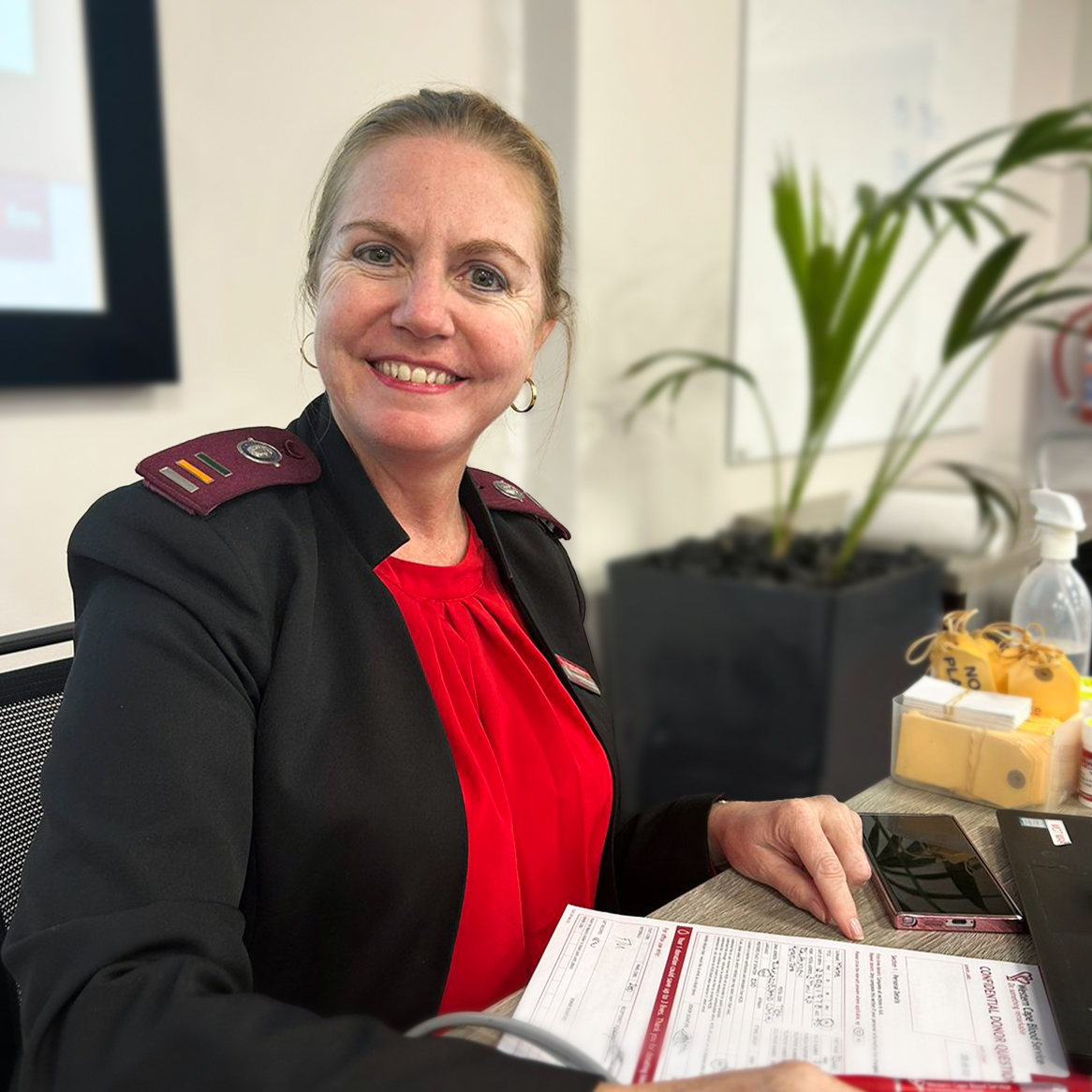 sr-vasti Western Cape Blood Service Nurse