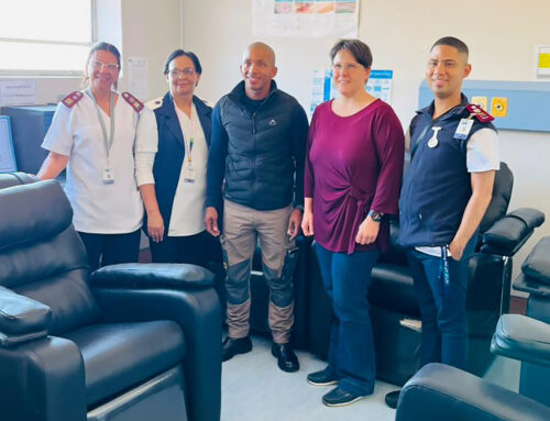 Recliner Chairs Donated to Tygerberg Hospital Haematology Clinic