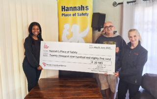 Blood donors go the extra mile for Hannah’s Place of Safety