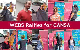 Shave, Spray, Support: WCBS Rallies for CANSA