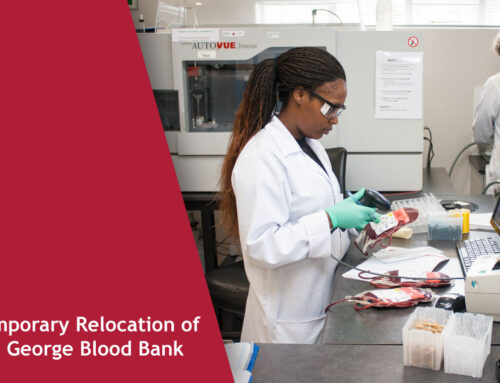 Temporary Relocation of the George Blood Bank